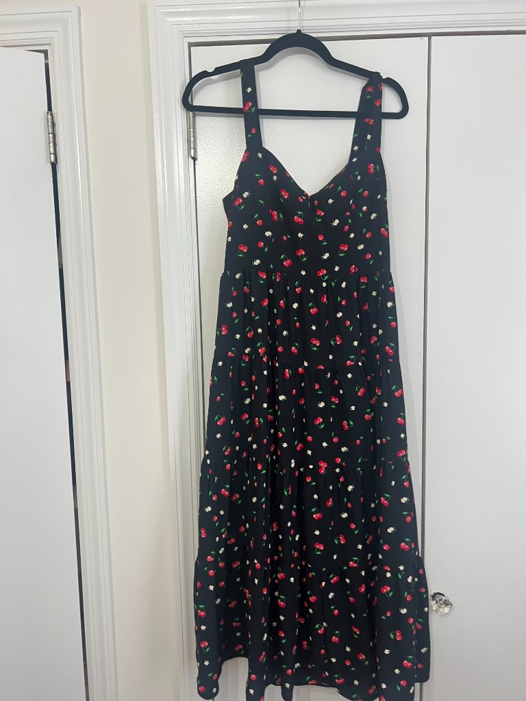 Aqua Maxi Dress- Size M